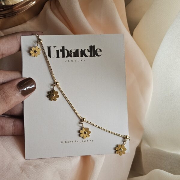 Floral Charms Bracelet