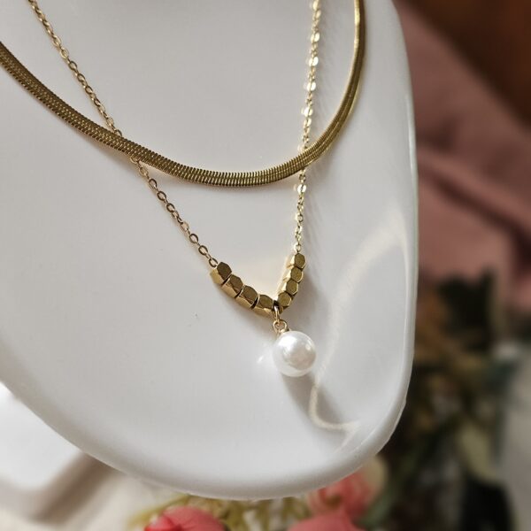 Pearl Duo Necklace